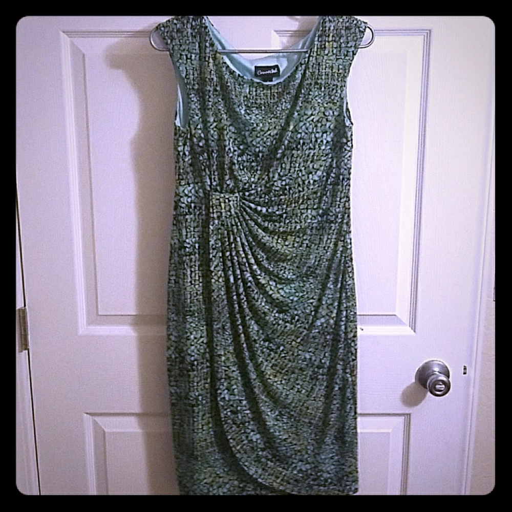 Tan scale looking dress